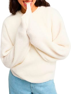 Deep As The Ocean Stripes Cardigan Coconut Milk