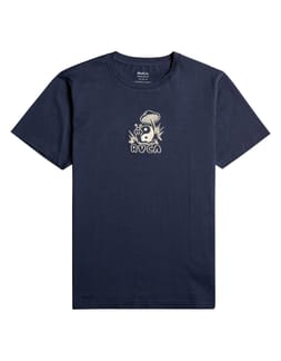 Trippy Snail Ss M Tees Moody Blue
