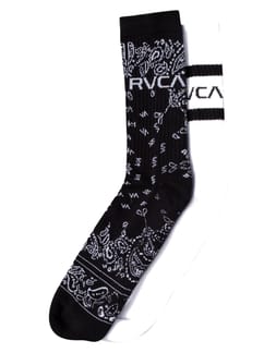 2Pk Rvca Bandan M Sock Black