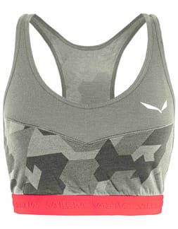 Cristallo Warm Amr W Sport Top Heather Grey