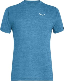 Puez Melange Dry SS Tee M Cendre Blue Melange