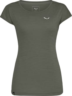 Puez Melange Dry W S/S Tee Pastel Green Melange