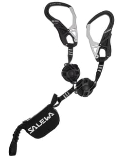Set Via Ferrata Ergo Zip Black