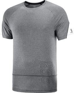 T Shirt Cross Run Graphic Tee M Black/W