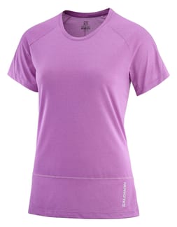 T Shirt Cross Run SS Tee W Sparkling Gr