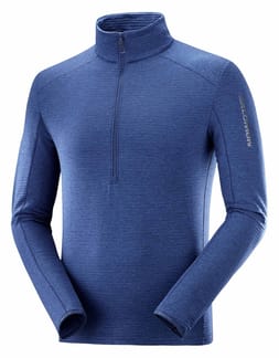 Outline Hz Mid M Navy Peony