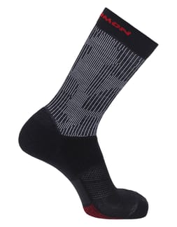Socks X Ultra Crew Deep Black/Alloy/Goji
