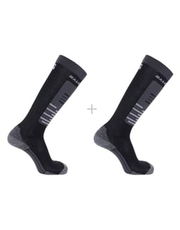 Socks S/Access 2-Pack Deep Black/Ebony/F