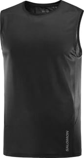 T Shirt Sense Aero Trail Tank M Deep Black