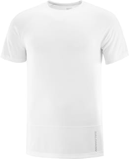 T Shirt Cross Run SS Tee M White