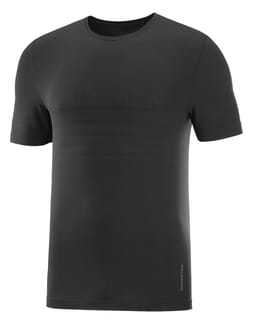 T Shirt Essential Seamless SS T M Deep Black