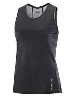 T Shirt Sense Aero Tank W Periscope/Deep Black