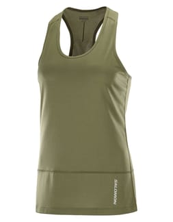 T Shirt Cross Run Tank W Grape Leaf
