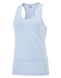 T Shirt Cross Run Tank W Chambray Blue