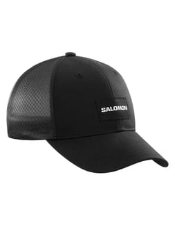 Trucker Curved Cap Deep Black/Deep Black