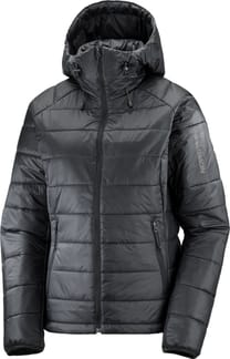 Outline Hooded Insulator Jkt W Deep Black