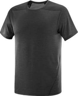 Outline SS Tee M Deep Black