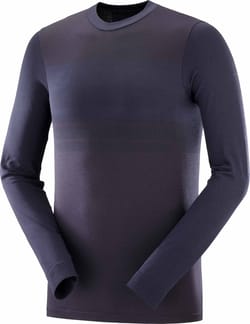 Sntial Wool Ls Top M Night Sky