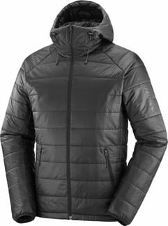 Outline Hooded Insulator Jkt M Deep Black