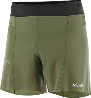 S/Lab Sense 6'' Short M Grape Leaf Deep Black