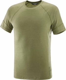 Runlife SS Tee M Deep Lichen Green Heather
