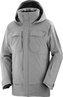 Stance Cargo Jacket M Deep Black Heather