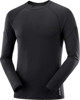 Cross Run LS Tee M Deep Black