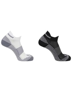 Socks Aero Ankle 2-Pack Black/White