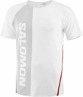 S/Lab Speed Tee M White/Deep Black