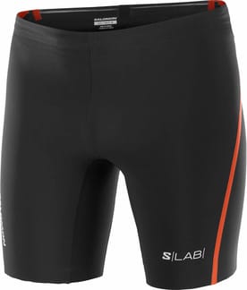 S/Lab Speed Short Tight M Deep Black/Fiery Red