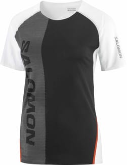 S/Lab Speed Tee W Deep Black/White