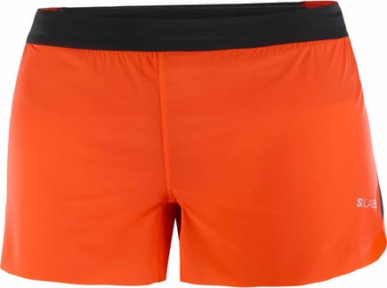 S/Lab Speed Split Short 3" W Fiery Red/Deep Black