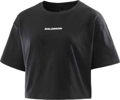 Logo Twist SS Tee W Deep Black