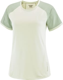 Outline SS Tee W Aqua Foam/Iceberg Green