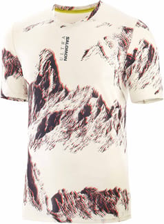 S/Lab Ultra FDH Tee Aop M Vanilla Ice/Print