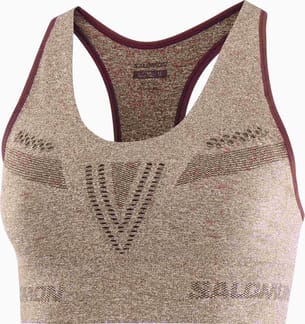 Elevate Move'On Bra W Rum Raisin/Heather