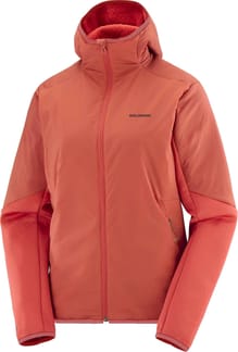 Outline Hybrid Warm Hoody W Tandoori Spice
