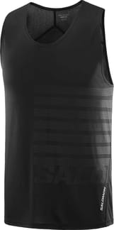 Sense Aero Singlet GFX M Deep Black/Black Beauty