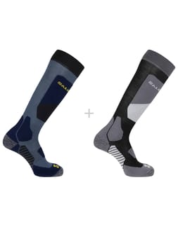 Socks S/Access 2-Pack Black/Copen Blue