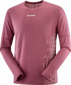 Sense Aero LS Tee GFX M Nocturne/Whisper White
