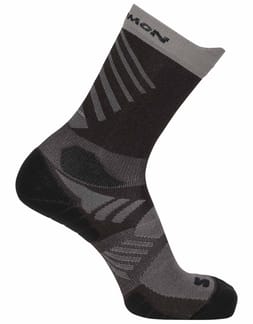 Socks Aero Crew Black Coffee/Iron