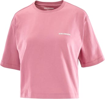 Short SS Tee Relaxed W Dusky Orchid