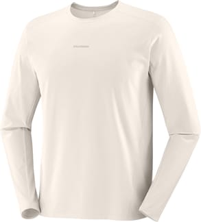 Trackline LS Tee M Silver Cloud