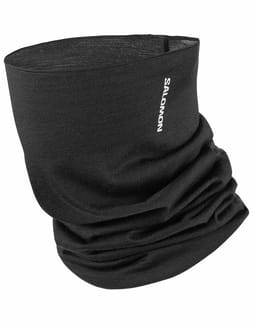 Merino Neck Gaiter U Deep Black