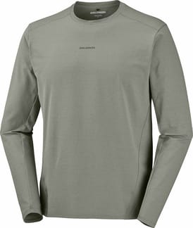 Trackline LS Tee M Castor Gray