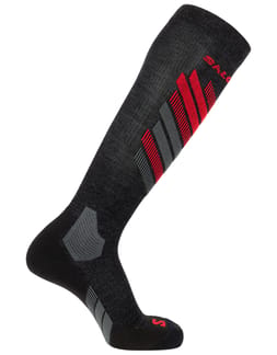 Socks S/Max Anthracite Fiery Red