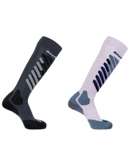 Socks S/Access 2-Pack Anthracite Sweet Lavender