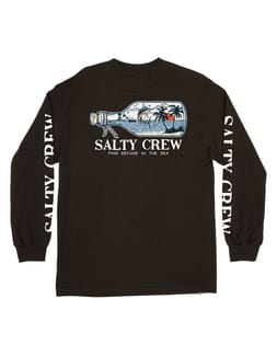 Message Premium L/S Tee Black