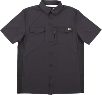 Charter S/S Tech Woven Black