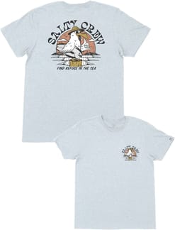 Gone Fishing Standard S/S Tee Blue Heather